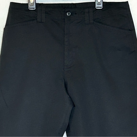 Stretch White Stag Size 12 Black Capri Crop Pants - Picture 2 of 10